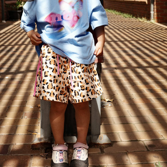 Race Short - Leopard Lemon