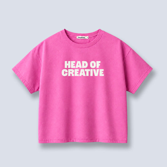 Head of Creative Tee Pink